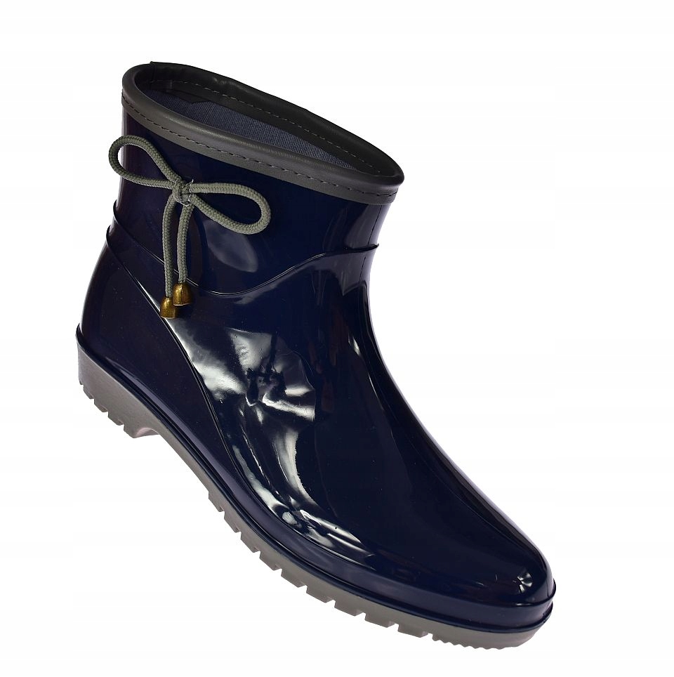 

Kalosze damskie krótkie gumowce XK-07 Nv-gr r. 39