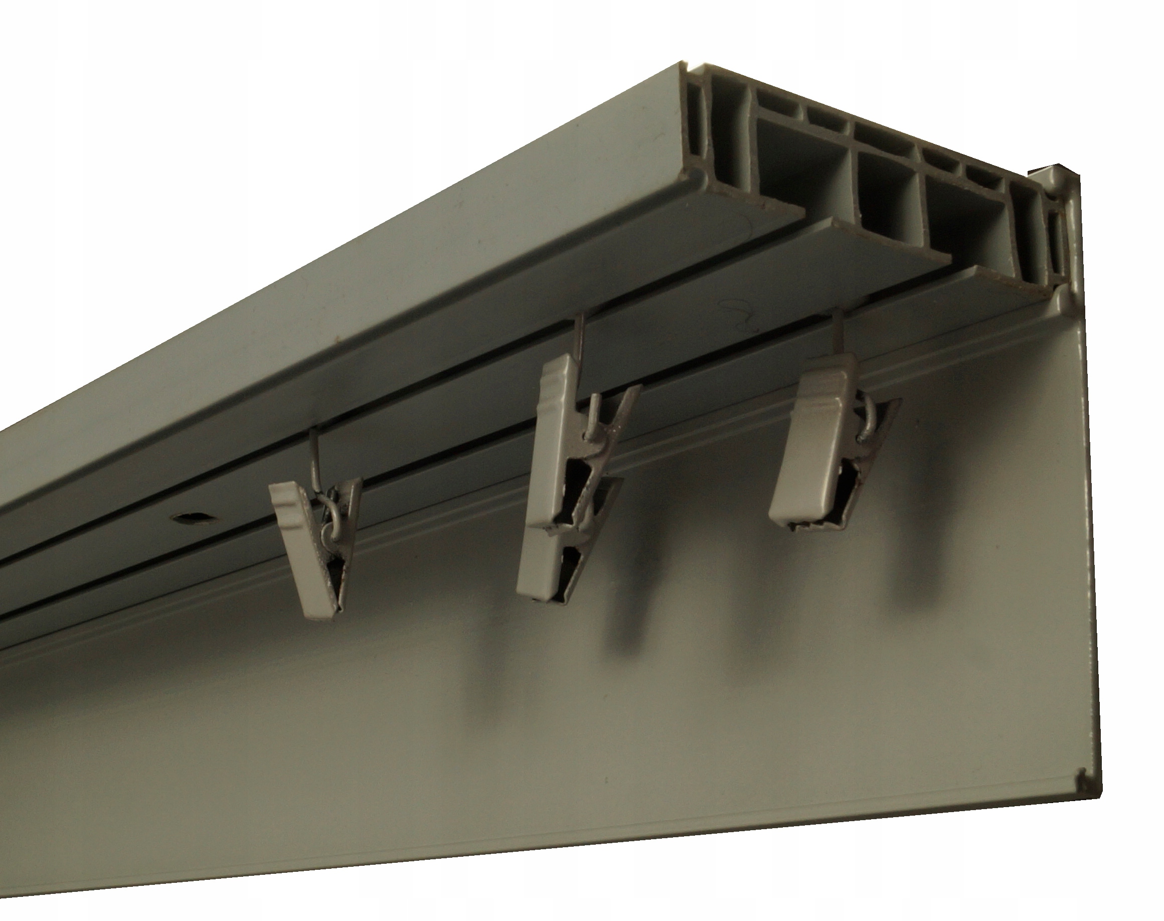 

Szyna Sufitowa Pcv II Osłona Aluminium 8 cm 410cm