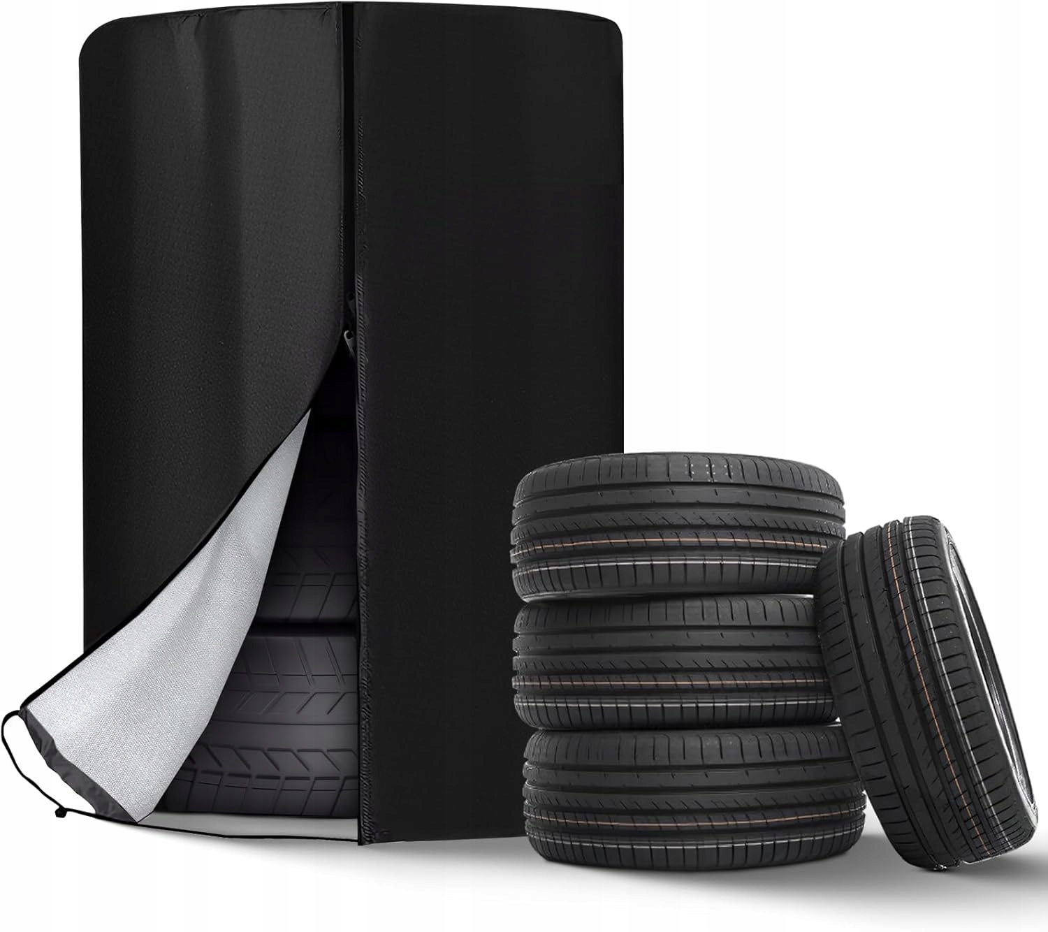 2X Ochranný Obal Na Čtyři Kola Automobilů 18-22 palců, rozměr 85x120