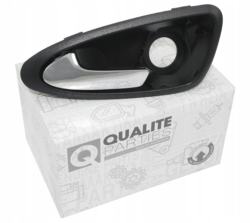 KLAMKA WEWNĘTRZNA LEWA SEAT IBIZA IV 09-12 CHROM Numer katalogowy części 6J1837113A