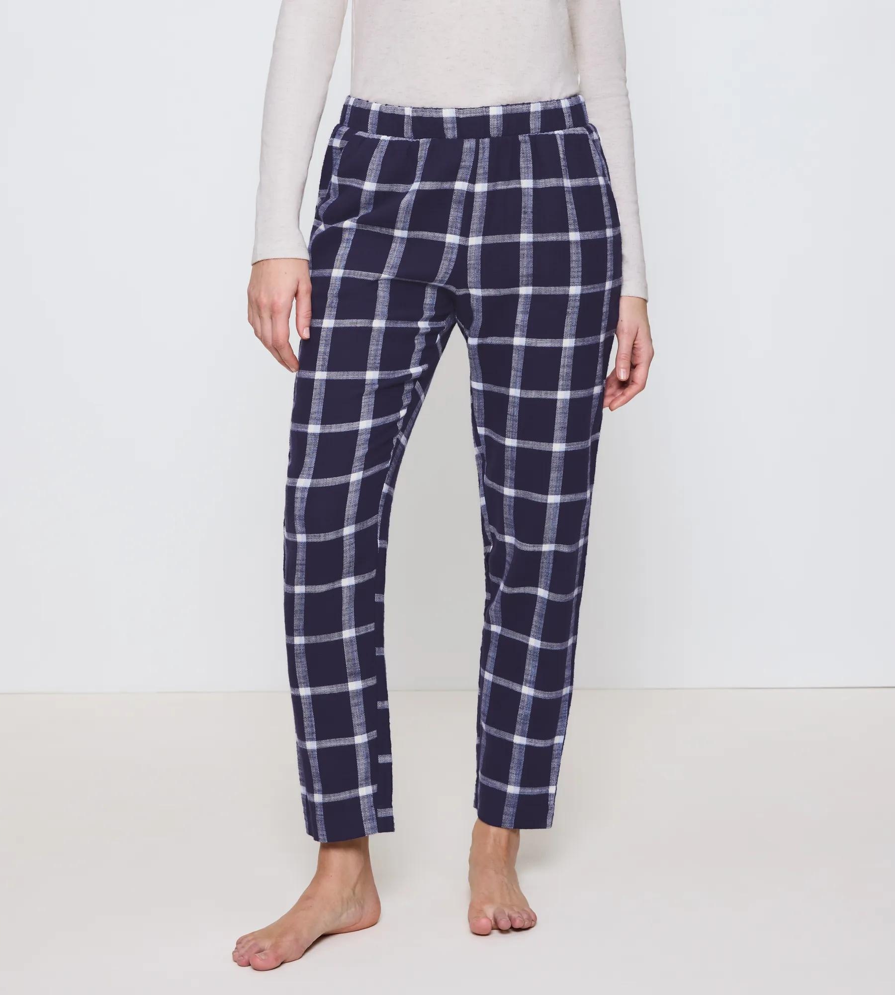 Triumph dámské kalhoty Mix & Match Tapered Trouser Flannel 02 X 46