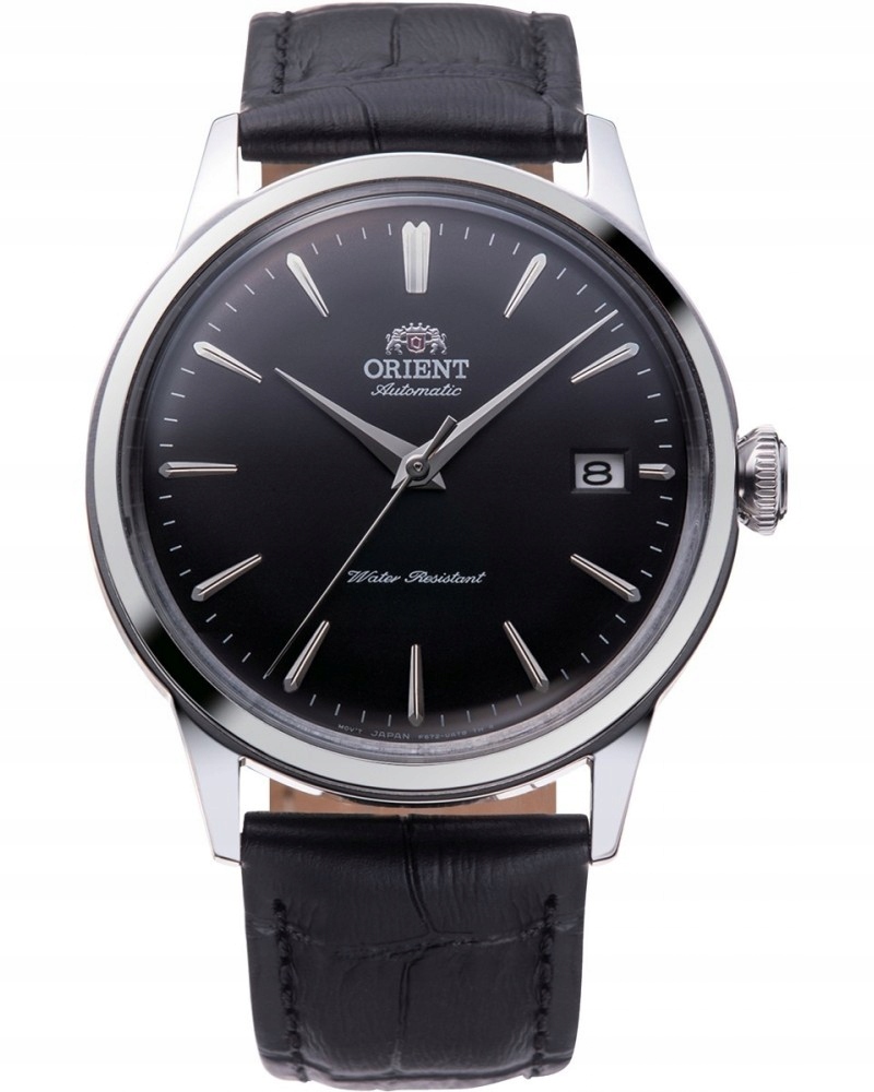 Nový originální Pánské Hodinky Orient RA-AC0M02B10B Automat, černý pásek