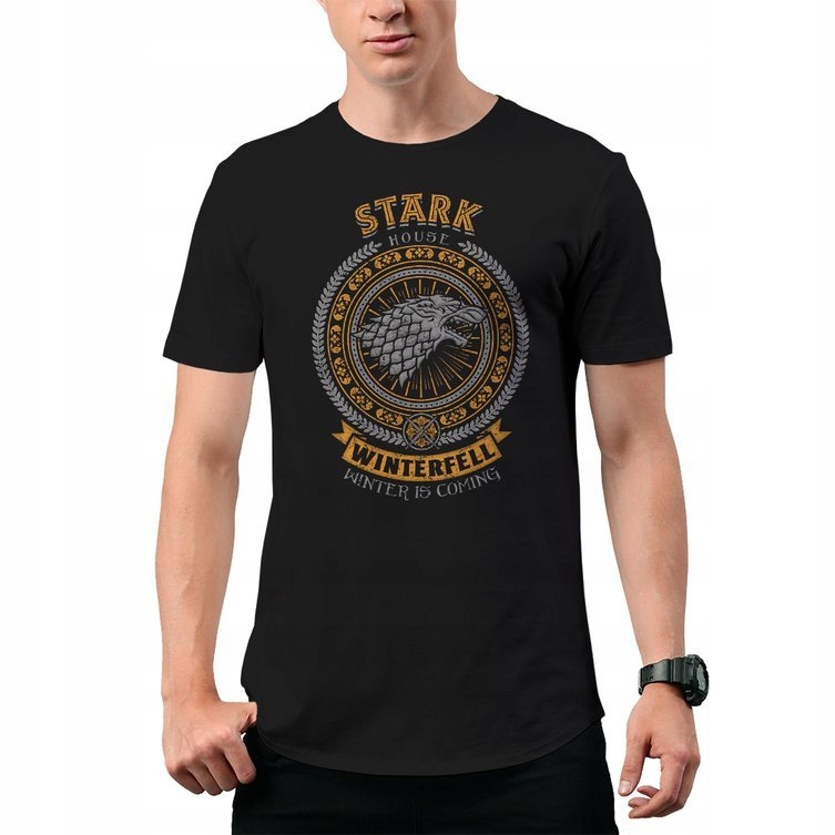 

Koszulka T-Shirt Stark Logo II Gra o Tron S