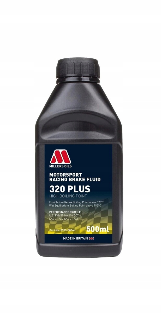 Millers Oils Racing Brake Fluid DOT4 320+ 0,5L 8353