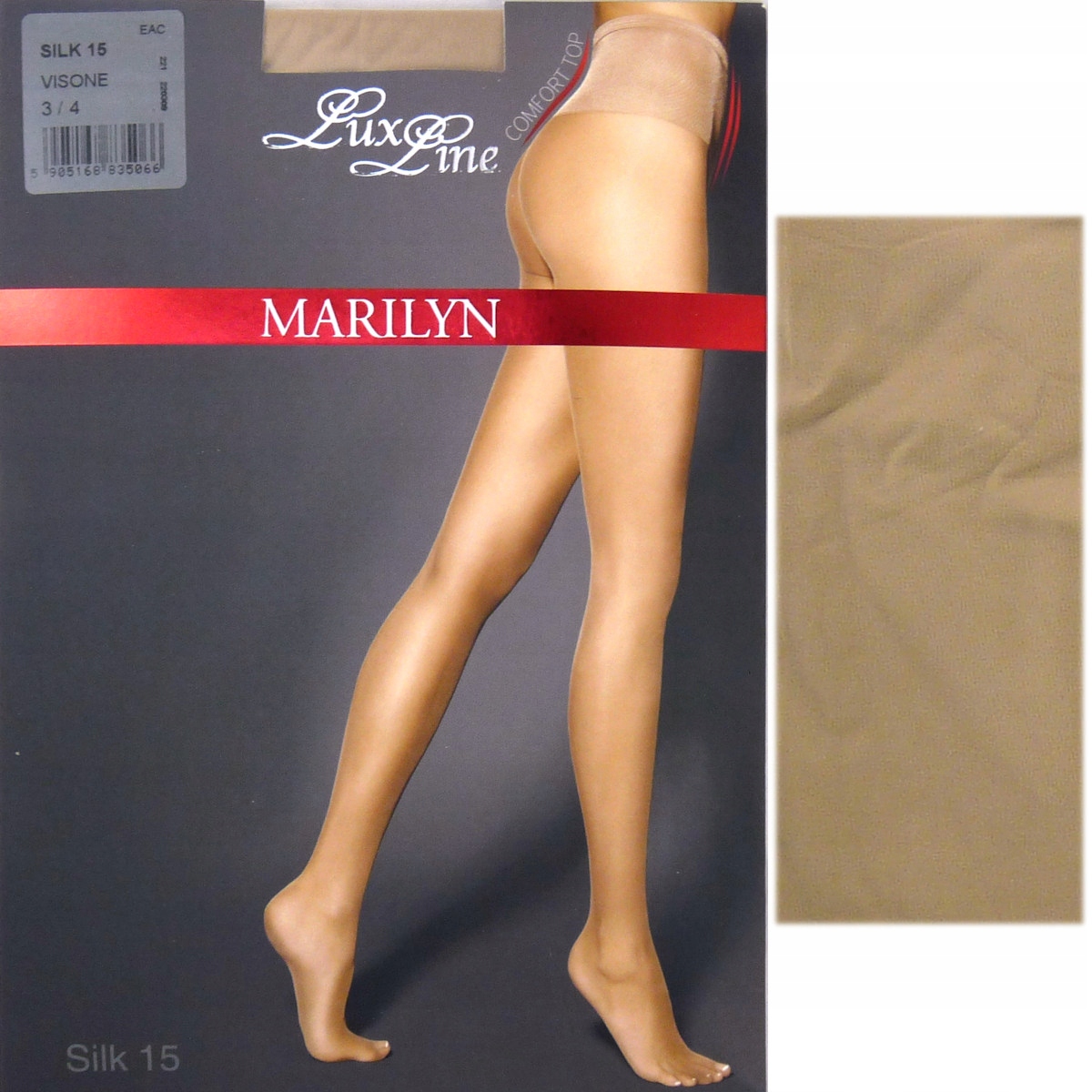 

Marilyn Silk 15 R1/2 koronka visone Lux Line