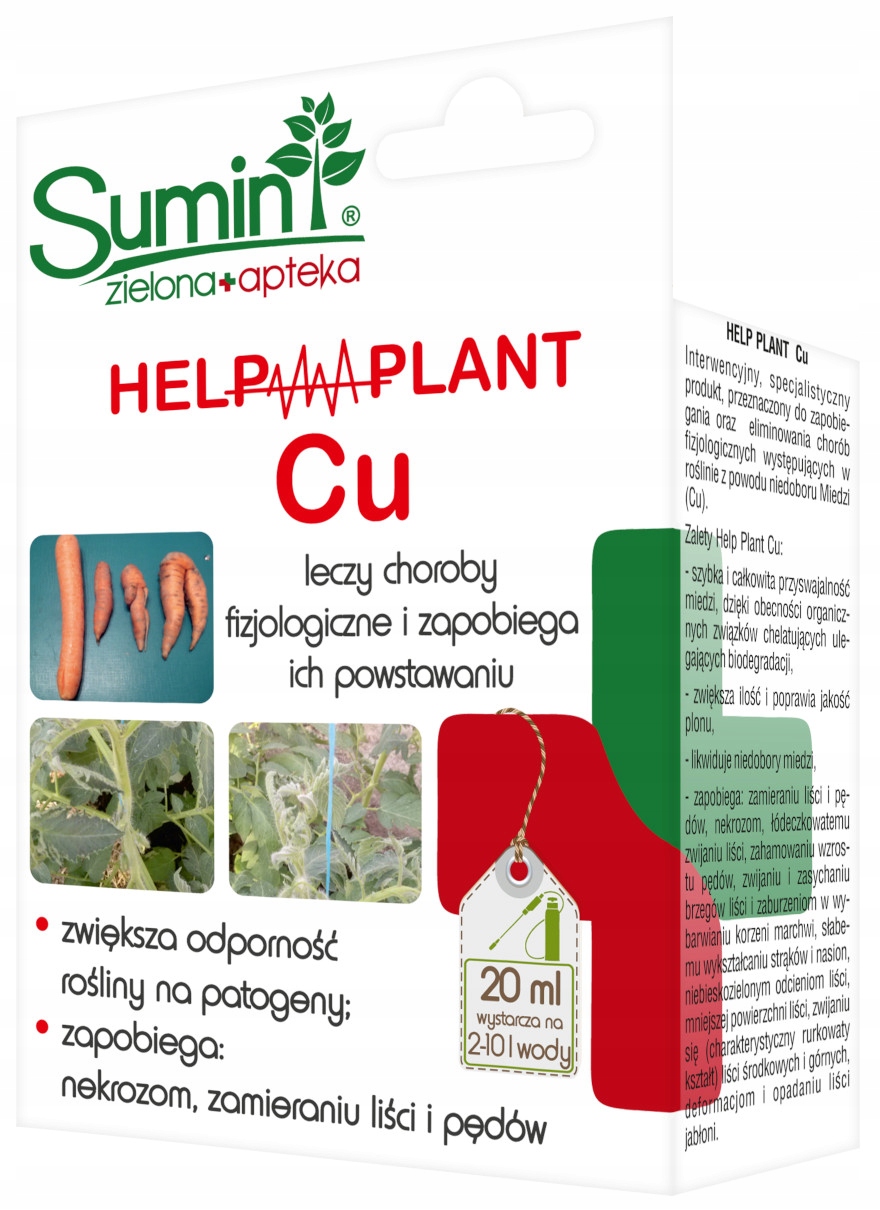 

Sumin Help Plant Cu na niedobory miedzi 20ml
