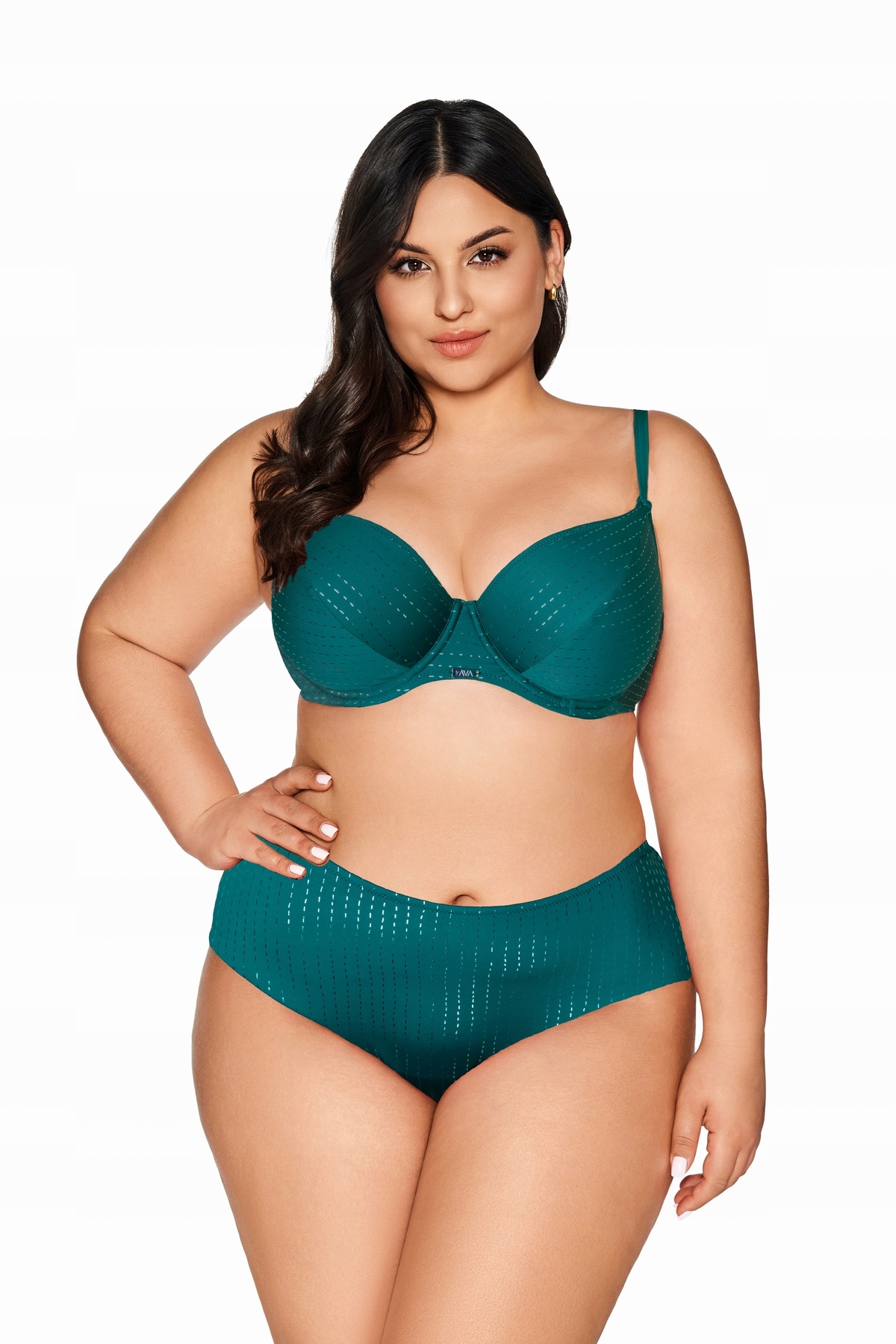 Horní část plavek podprsenka Sk 113 měkká tmavě tyrkysová 80F