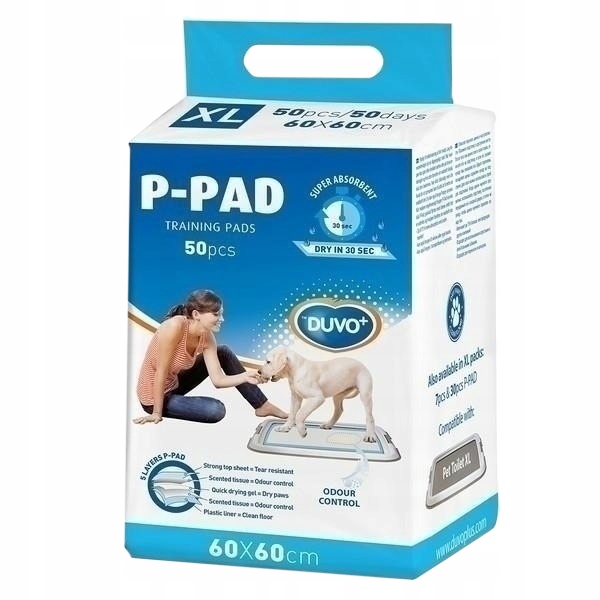Levně Duvo+ Podložky pro psa XL 60x60 cm 50 Ks.