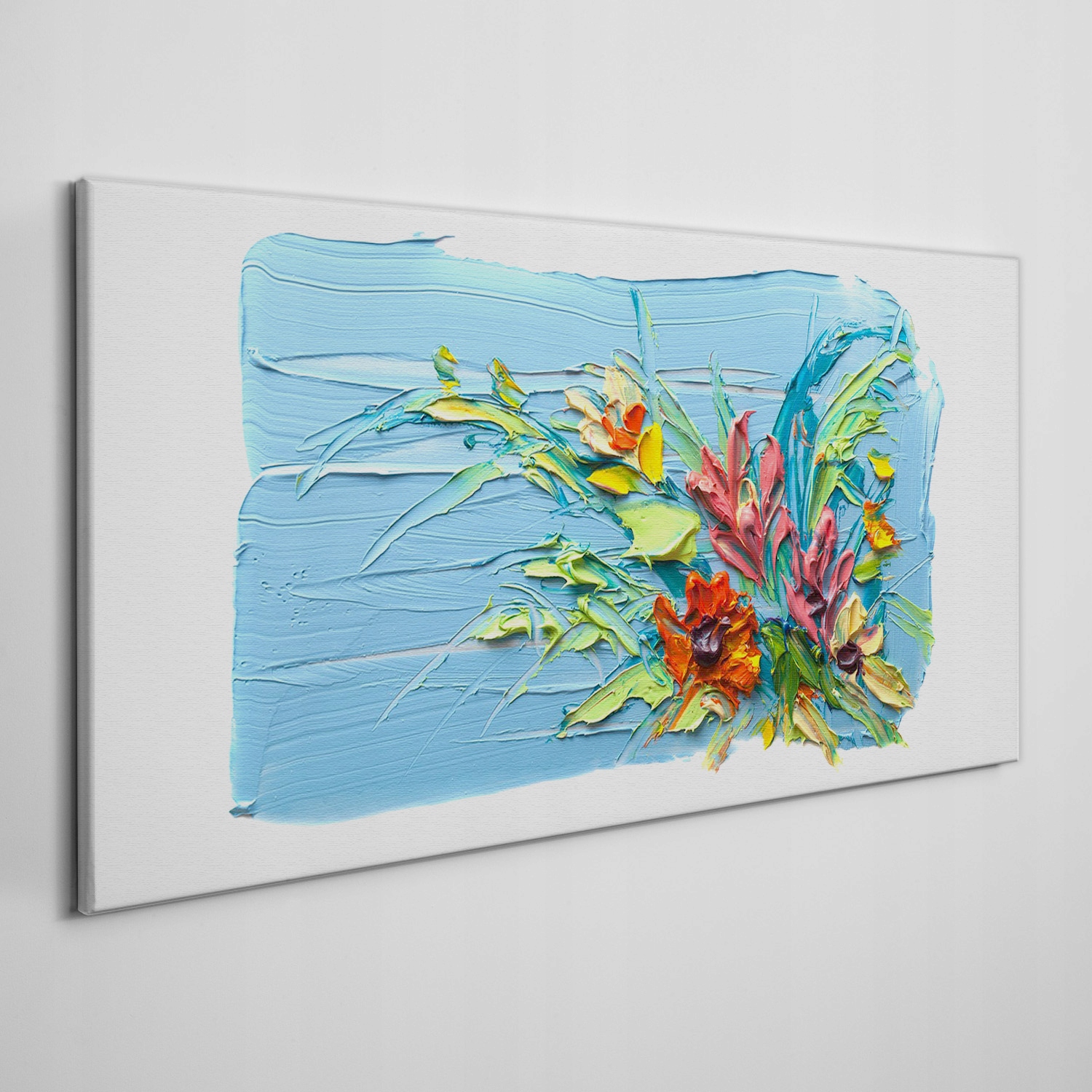 

Foto-obraz drukowany na płótnie Kwiaty 3D 120x60