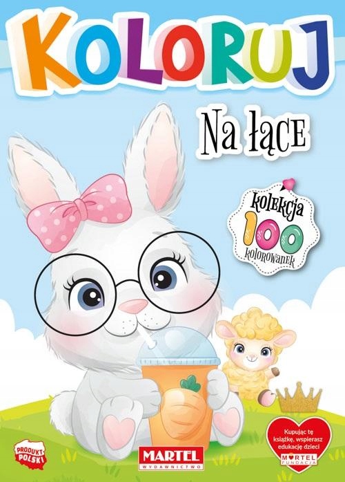 Malowanka Dla Dziewczynki 4 Latka Kolorowanka Książeczka Koloruj Na Łące