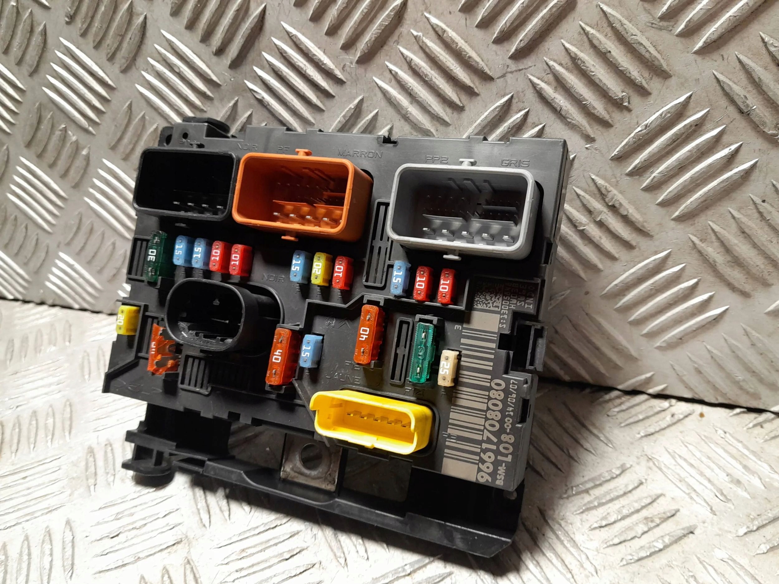 CITROEN C4 PICASSO MODUŁ SKRZYNKA STEROWNIK BSM 9661708080 Numer katalogowy producenta 9661708080