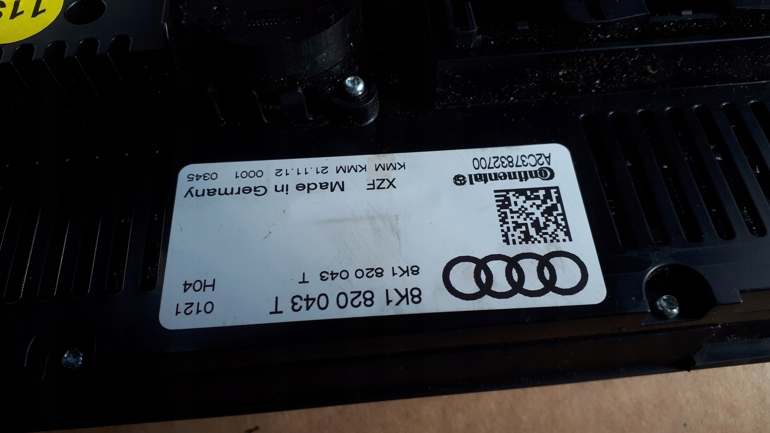S4 B8 A4 PANEL klími klimatizaci SQ5 Q5 S5