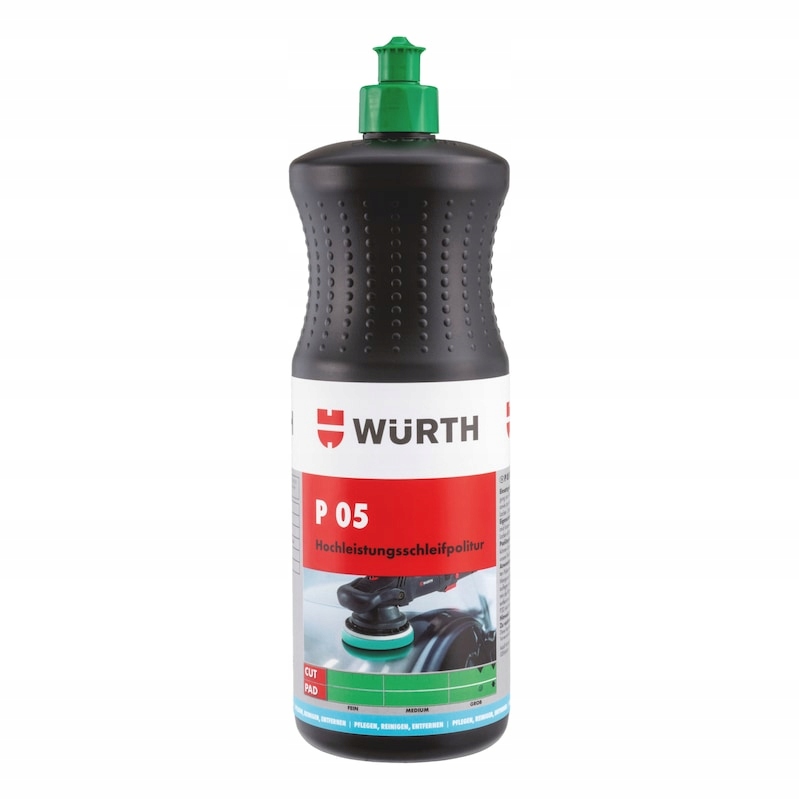 Leštiaca pasta Wurth P05 1 kg, silne abrazívna, brúsiaca, Shortcut