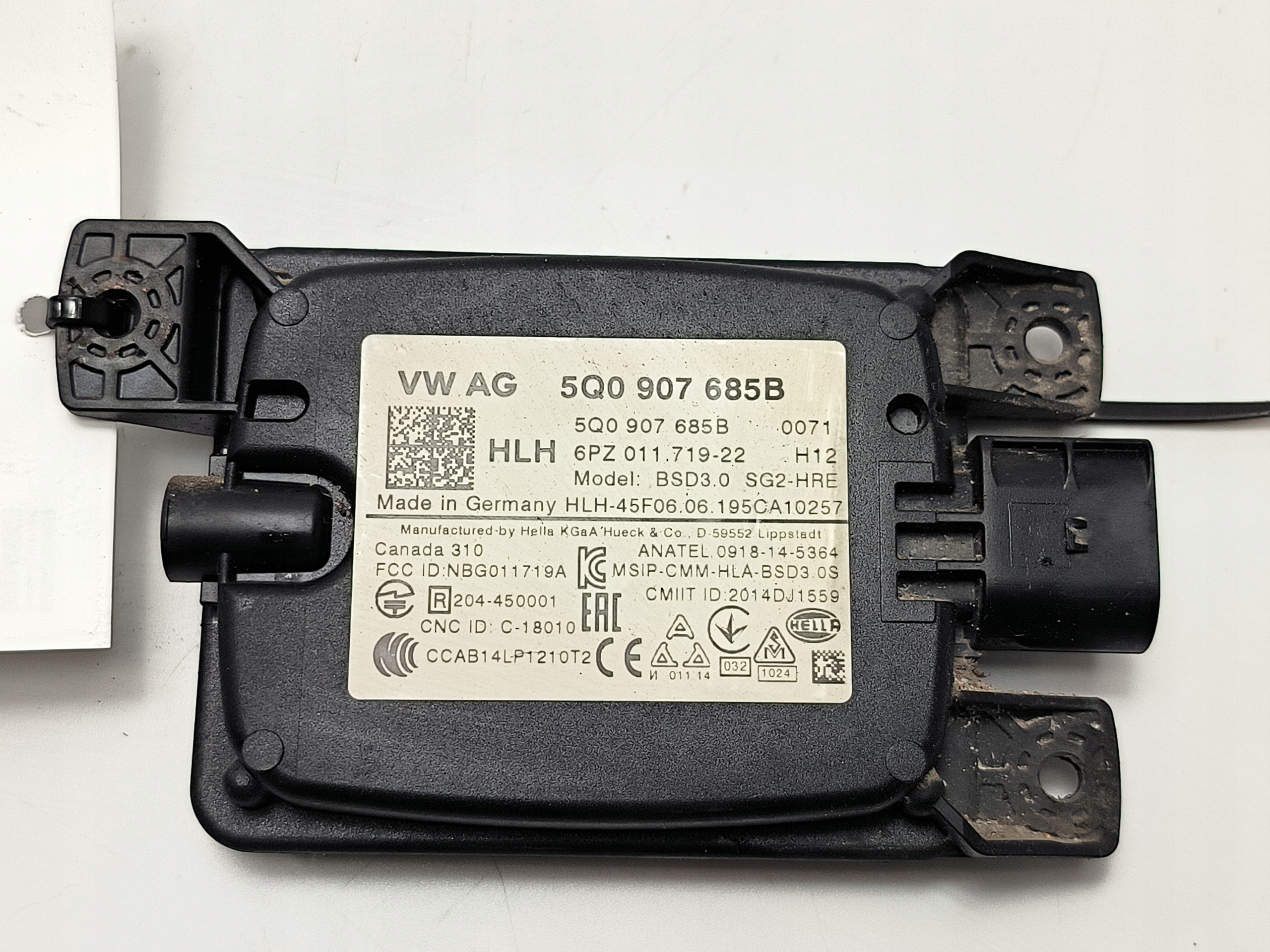 module ASYSTENT supports 5Q0907685B VOLKSWAGEN GOLF VII
