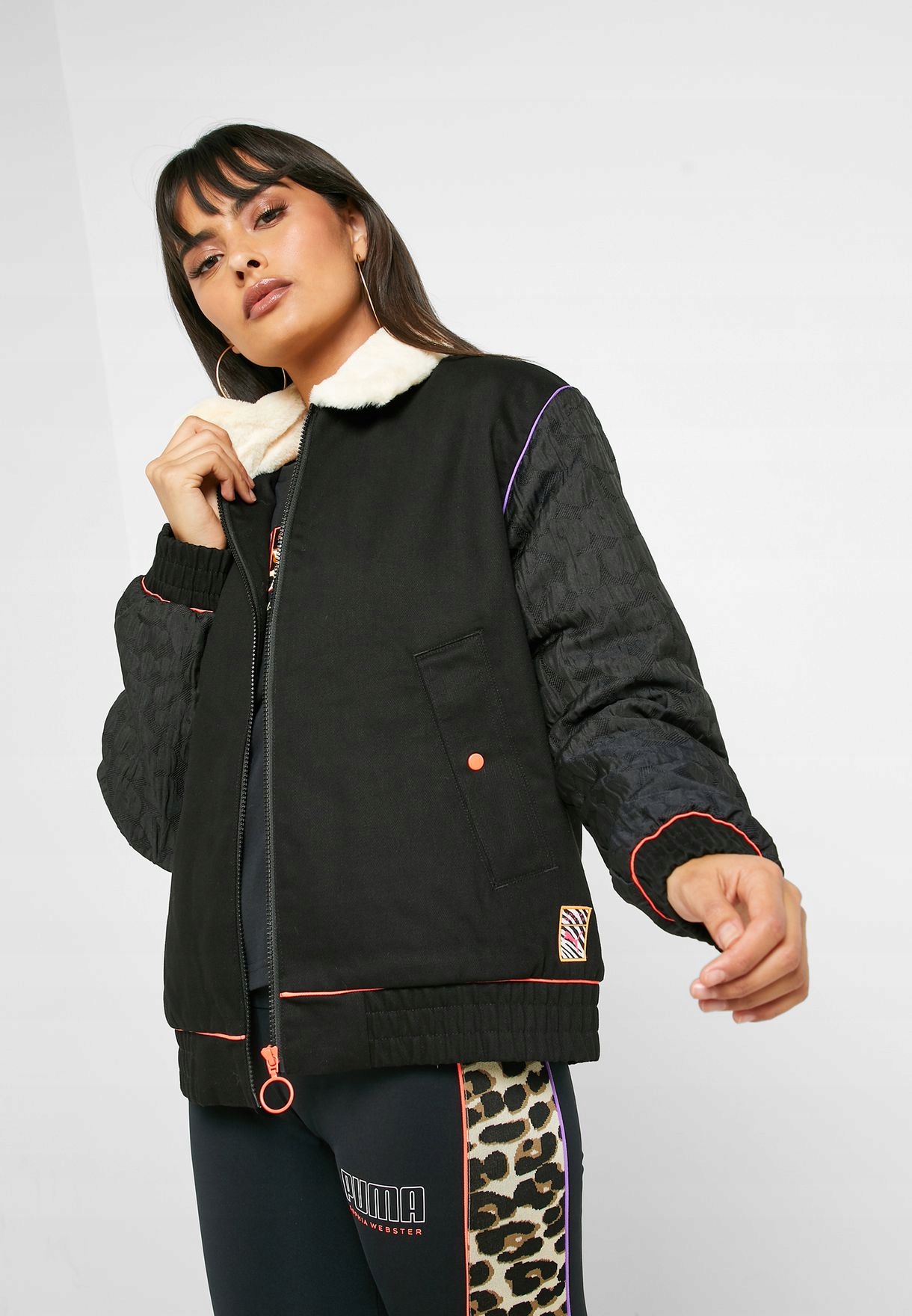 Teplá Bunda Bomber Puma X Sophia Webster S 36