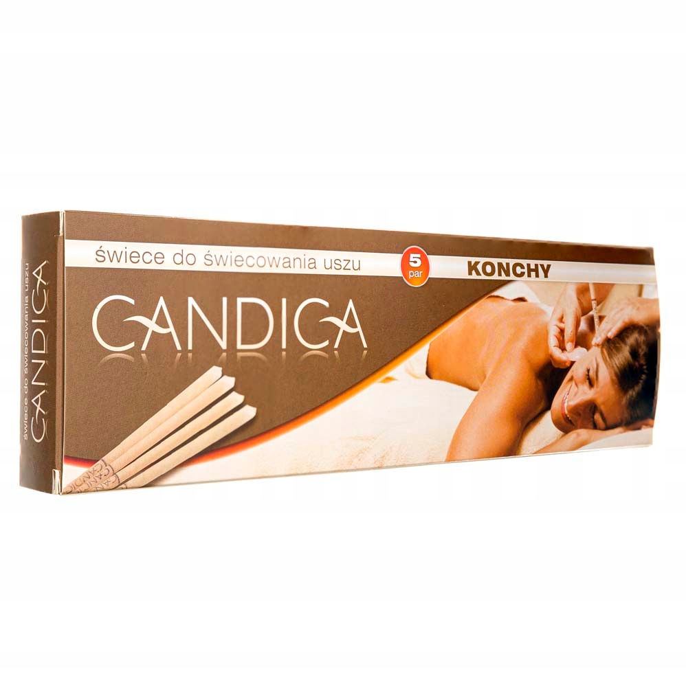 

Konchy do uszu Aura Herbals Candica 10 szt.