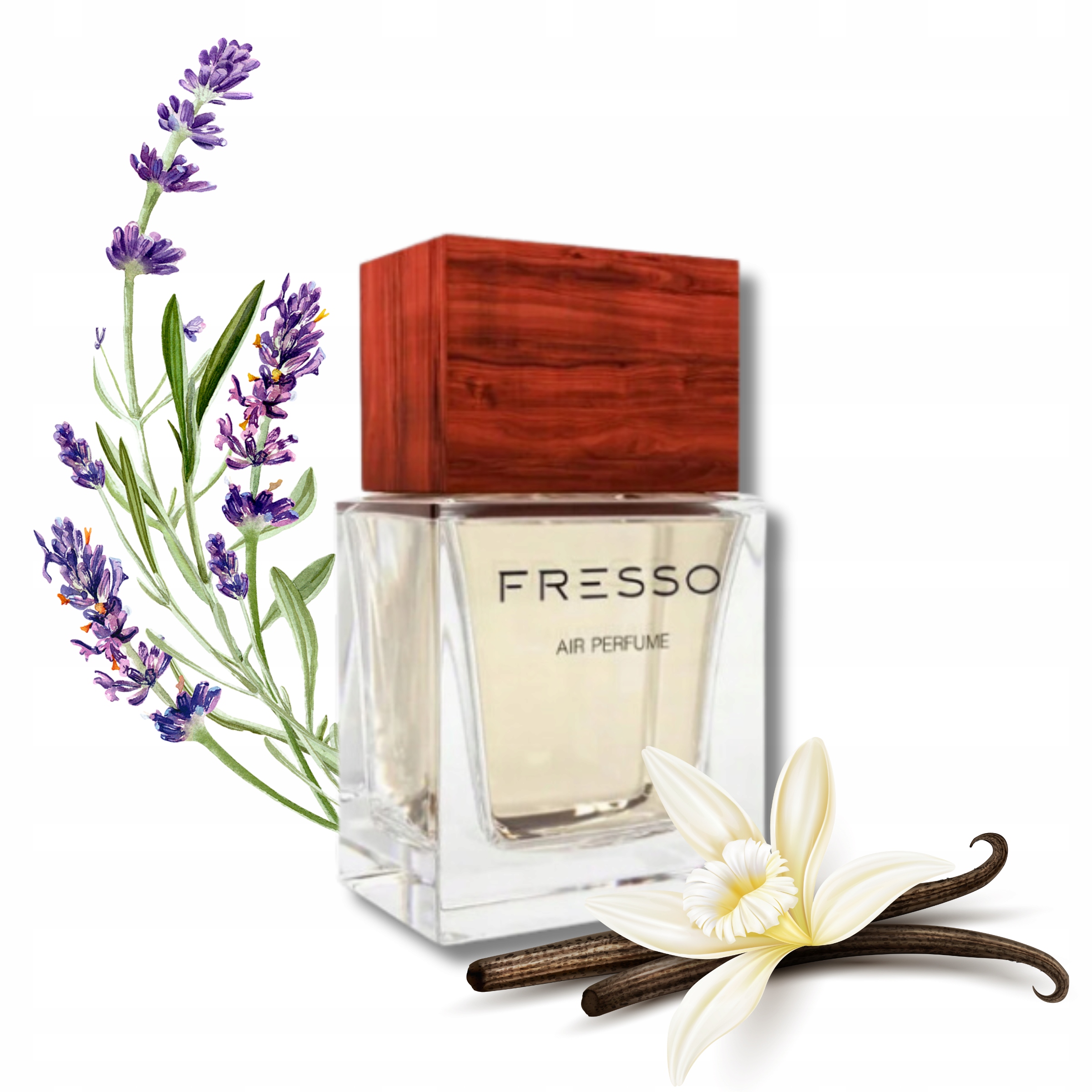 FRESSO GENTLEMAN MĘSKI ZAPACH SAMOCHDOWY TRWAŁY PERFUMY DO SAMOCHODU