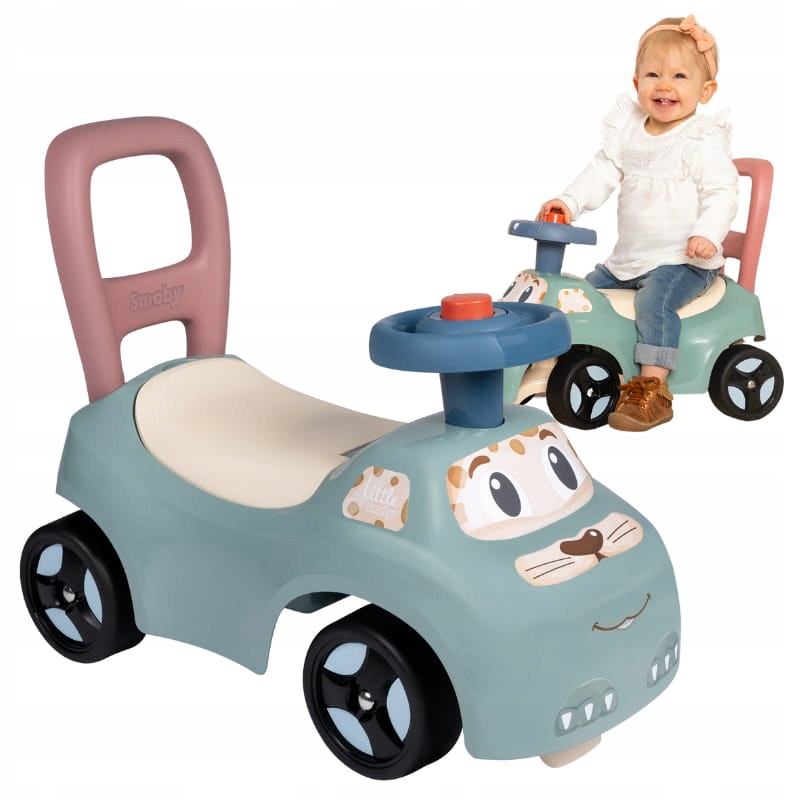 Smoby Jeździk Pchacz Z Klaksonem Samochód Auto Pojazd Odpychacz 10M+