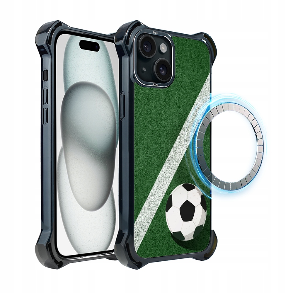 Pouzdro pro iPhone 15 Plus Ibizu DropGuard Ultra s MagSafe, U hřiště