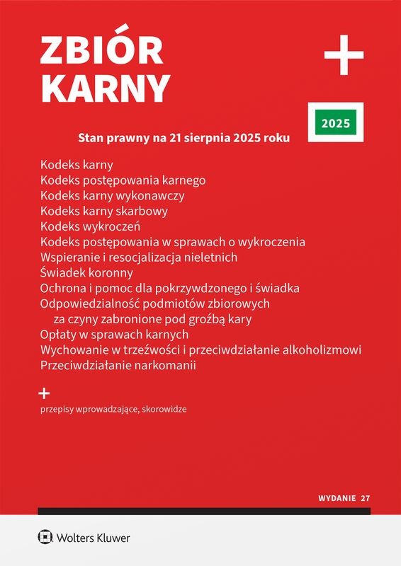 Zbiór karny plus 2025 praca zbiorowa OPIS