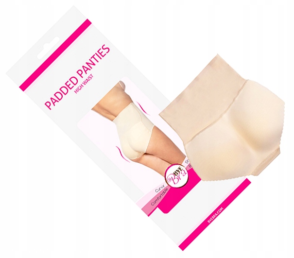 

Waist L Bye Bra Padded Panties High - Majtki Powię