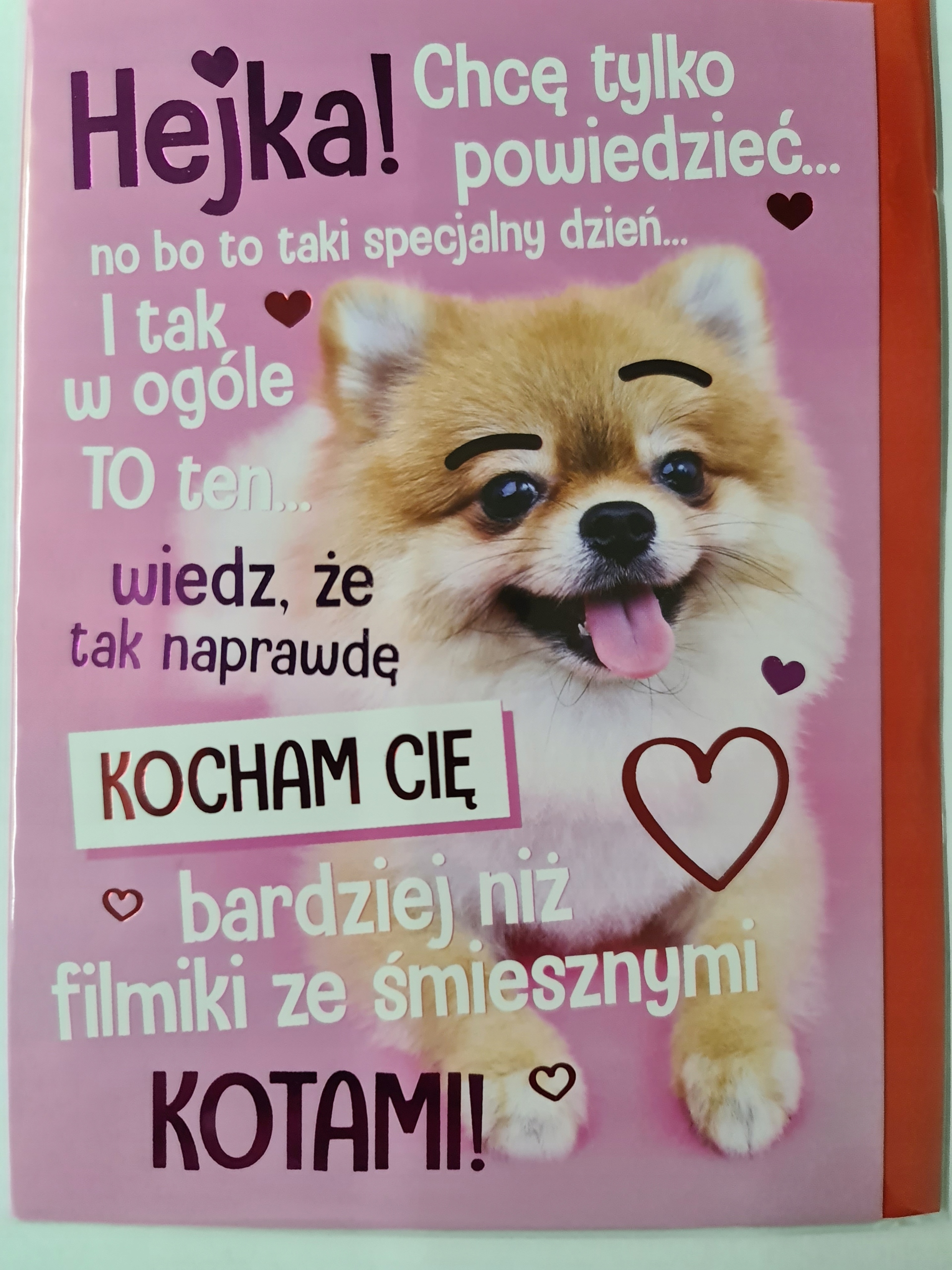 

Kartka na Walentynki kartki na dzień zakochanych