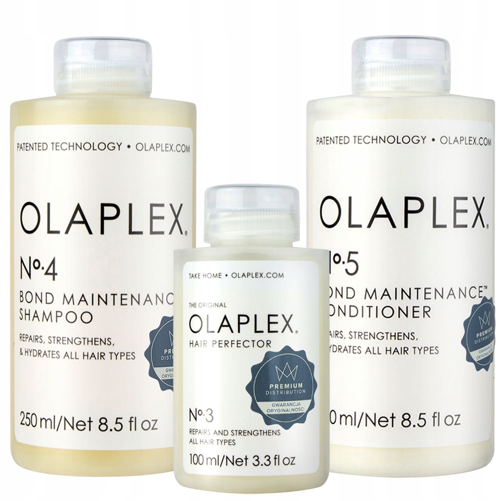 

Olaplex Zestaw Pefector No3 Szampon No4 Odżywka 5