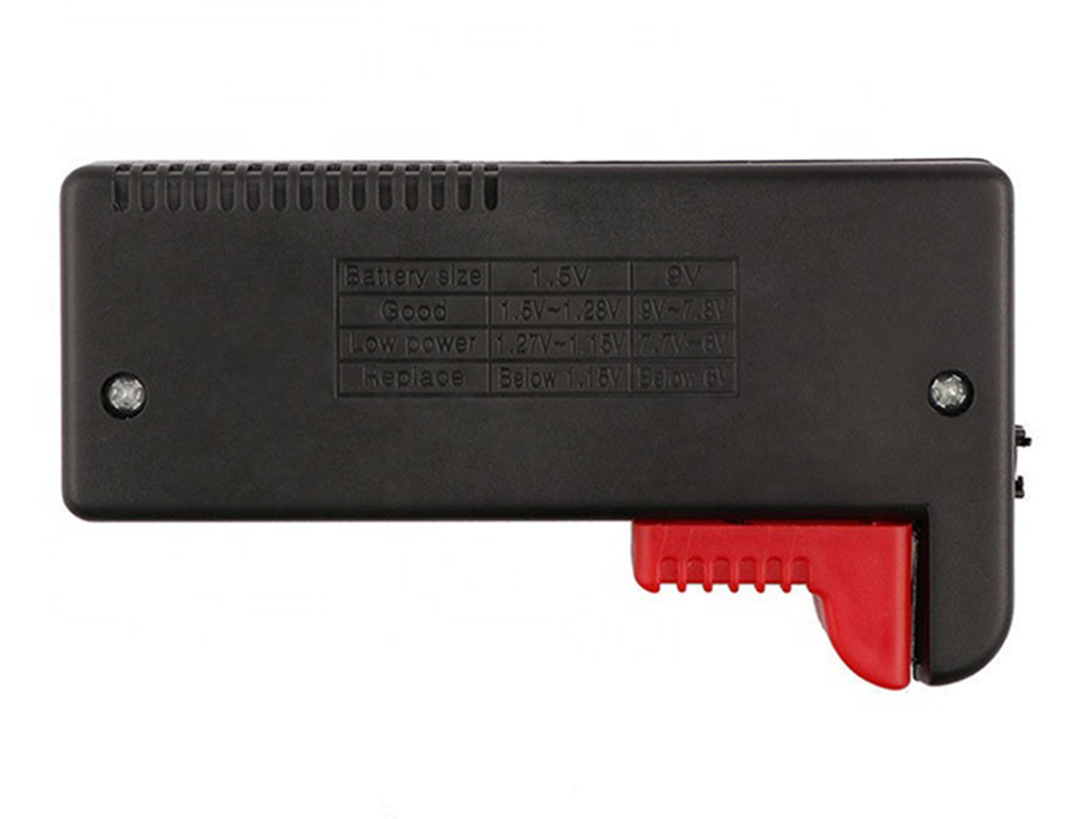 CYFROWY UNIWERSALNY TESTER MIERNIK BATERII R14 R20 9V AA AAA 1,5V AG372A Rodzaj cyfrowy