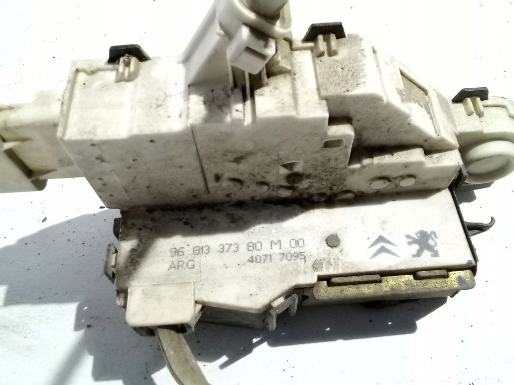 Peugeot 407 lock left rear part rear 6 PIN