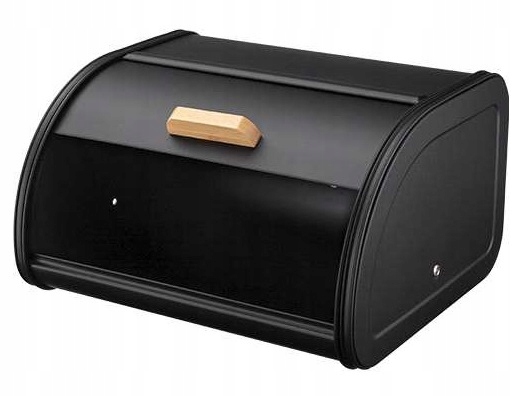 CHLEBAK POJEMNIK NA CHLEB BUŁKI PIECZYWO BESTO CZARNY MAT METALOWY EAN (GTIN) 5905610001742