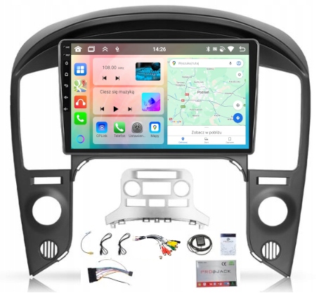 Autorádio S Gps Navigací Hyundai H1 2007-2015, Carplay, Android Auto, 6 Gb Ram, 128 Gb Paměť