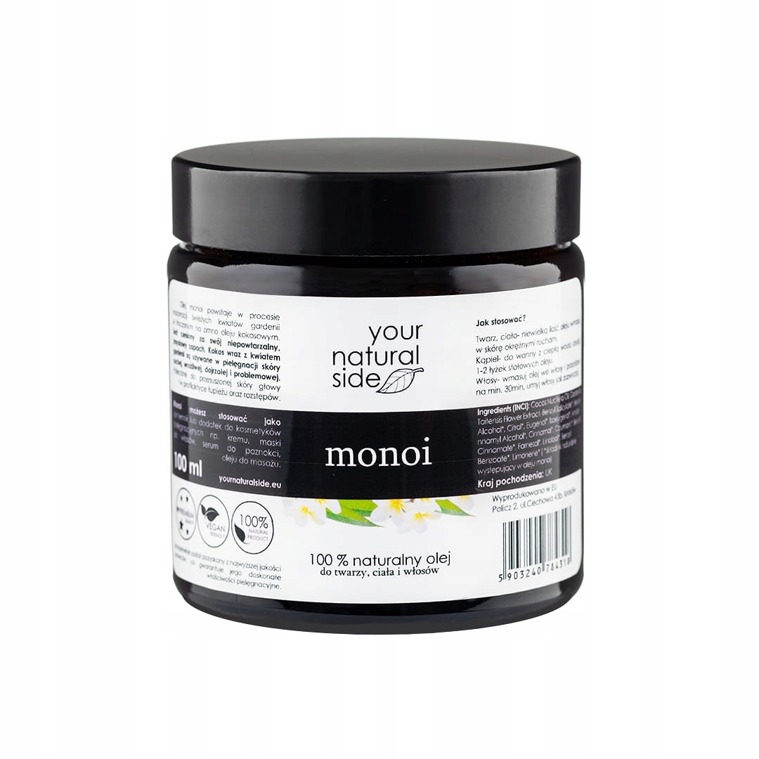 

Olej Monoi 100% 100 ml Your Natural Side