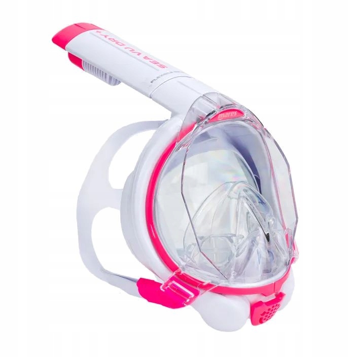 Potápačská maska Mares bielo-ružová S-M