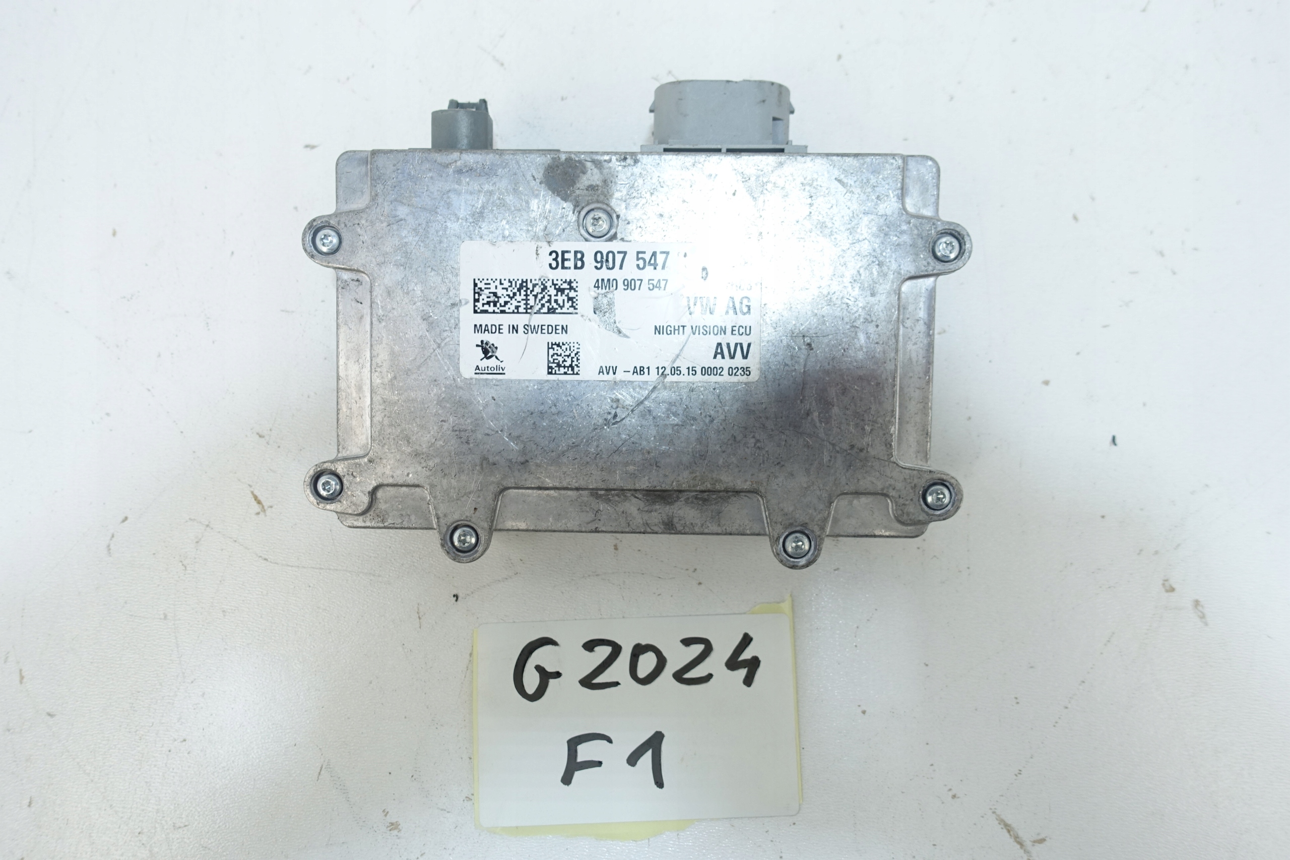 VW AUDI PORSCHE control unit module NIGHT VISION 3EB907547 4M0907547