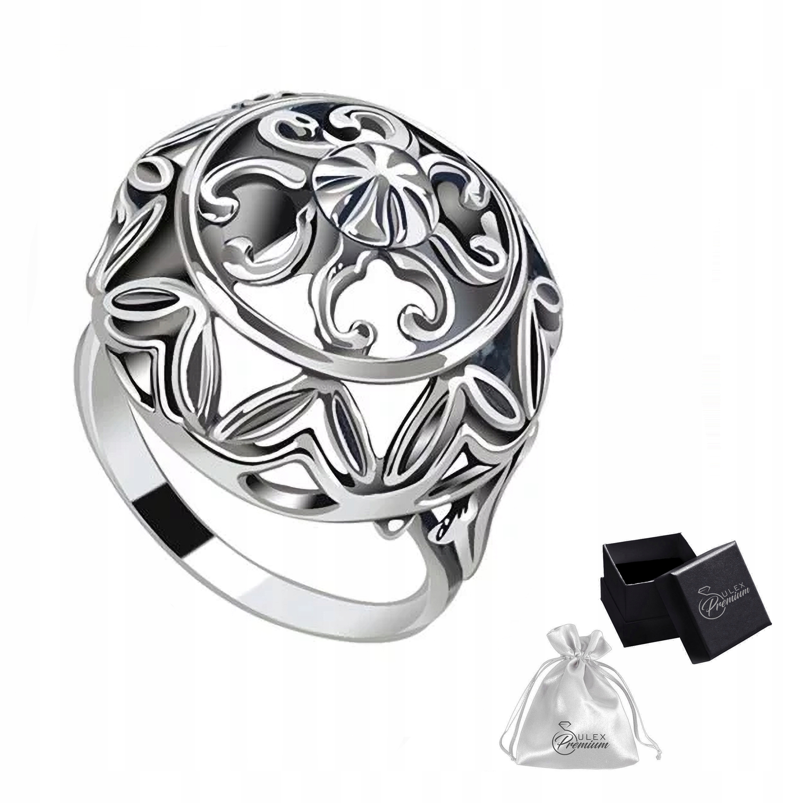 Prstýnek ryzost 925 Klasický ažurový prsten Šarotka vel. 24