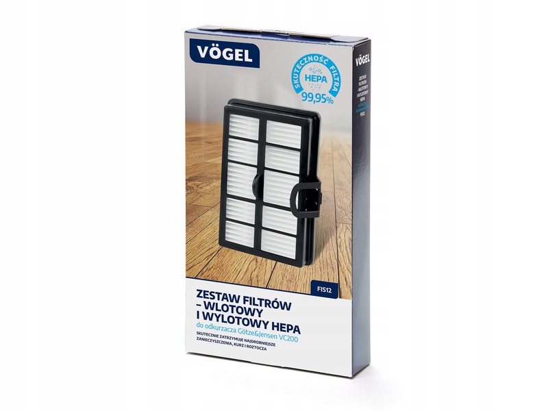 

Filtr do odkurzacza Vögel VC200 (2 sztuki)