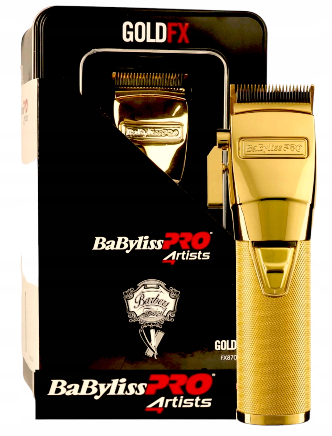 

Babyliss Pro Maszynka Bezprzewodowa Gold FX8700GE