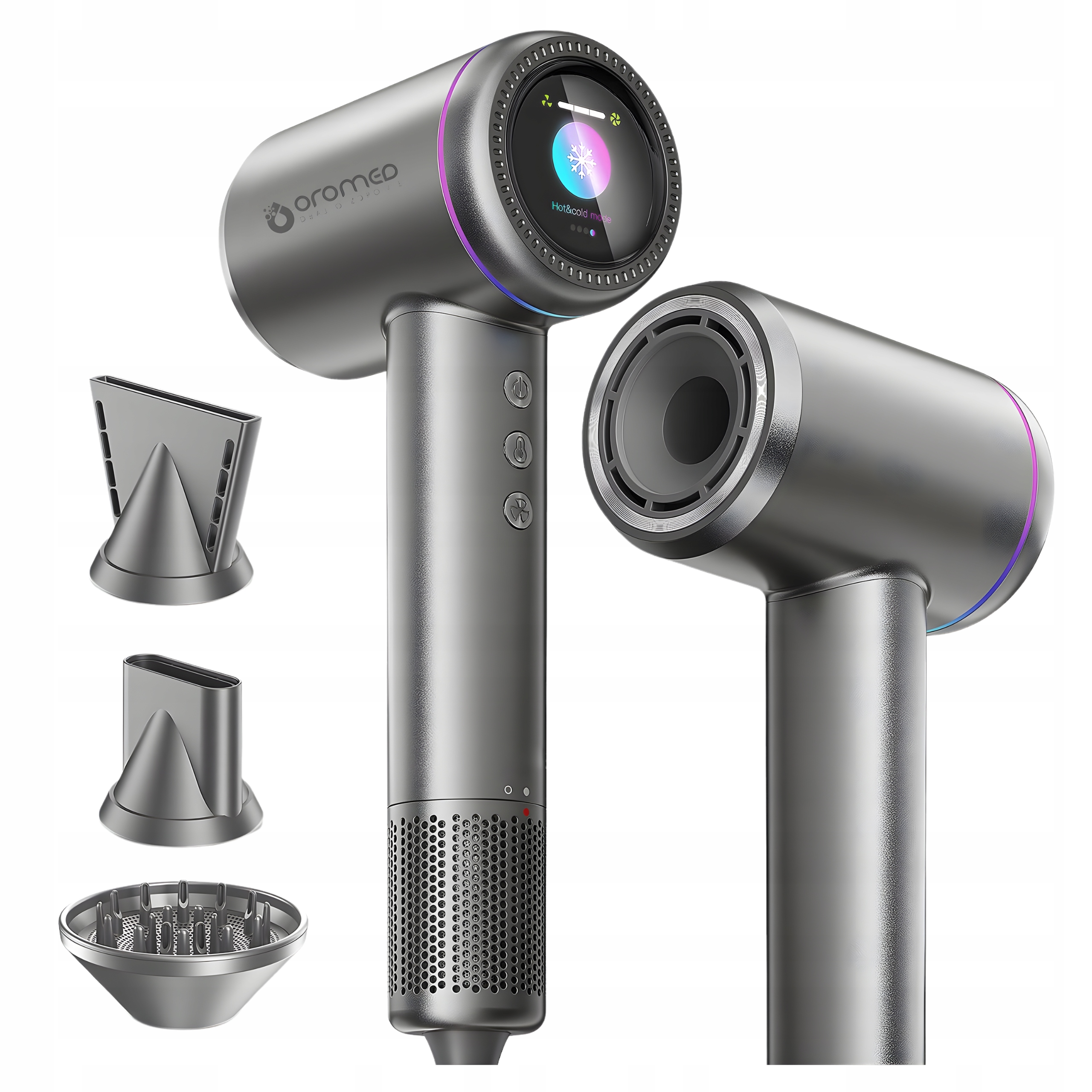 Bardzo Cicha Profesjonalna Suszarka do Włosów z Technologią Sonic ORO-F1