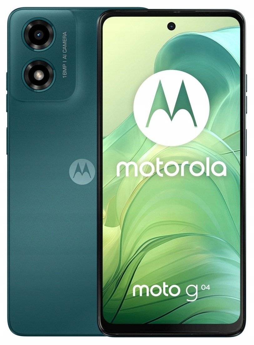 Smartfon Motorola Moto G04 Sea Green 4/64GB Nfc 5000 mAh