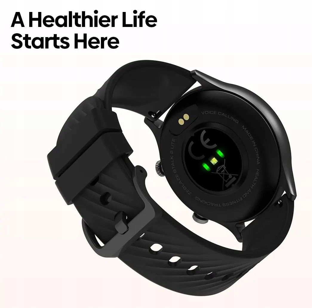 SMARTWATCH ZEBLAZE BTALK 2 LITE - FITNESS ZDROWIE TELEFON OSOBISTY ASYSTENT Kolor niebieski