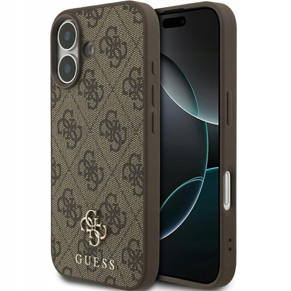 Kryt Guess Back pre Apple iPhone 17 hnedé