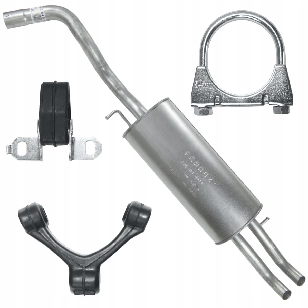 Tlumič Seat Toledo 2 II 1M 2.3 VR5 Sedan