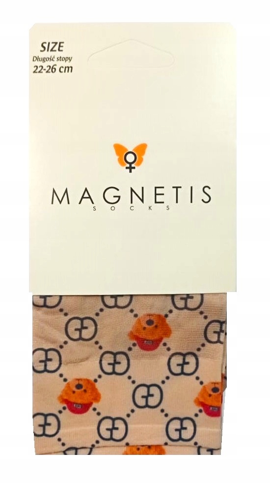

Skarpetki 20 Den Magnetis Lycra krata