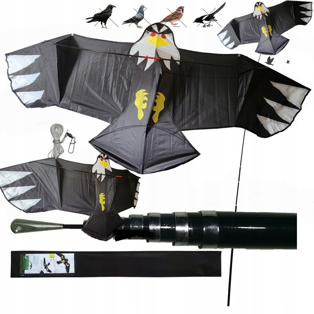 Plašič vtákov Špakov Šampionát Vlajkový Stožiar 6 m Premium Max Bielik