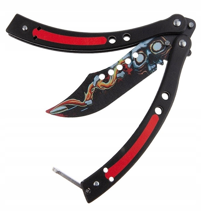 

Nóż Motylkowy Treningowy Balisong Cs:go Motylek