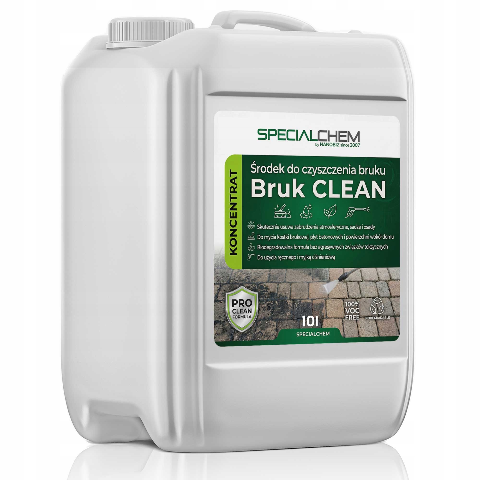Speciální přípravek na čištění dlažby 10 l Specialchem Bruk Clean