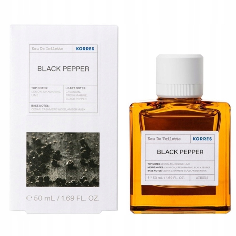 Toaletní voda unisex Korres Black Pepper, 50ml