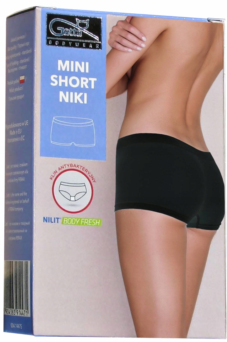 

Gatta Mini Szorty Niki Damskie Bezszwowe r.S