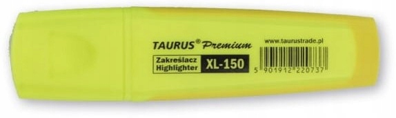 

Zakreślacz z gumowym uchwytem XL-150 żółty