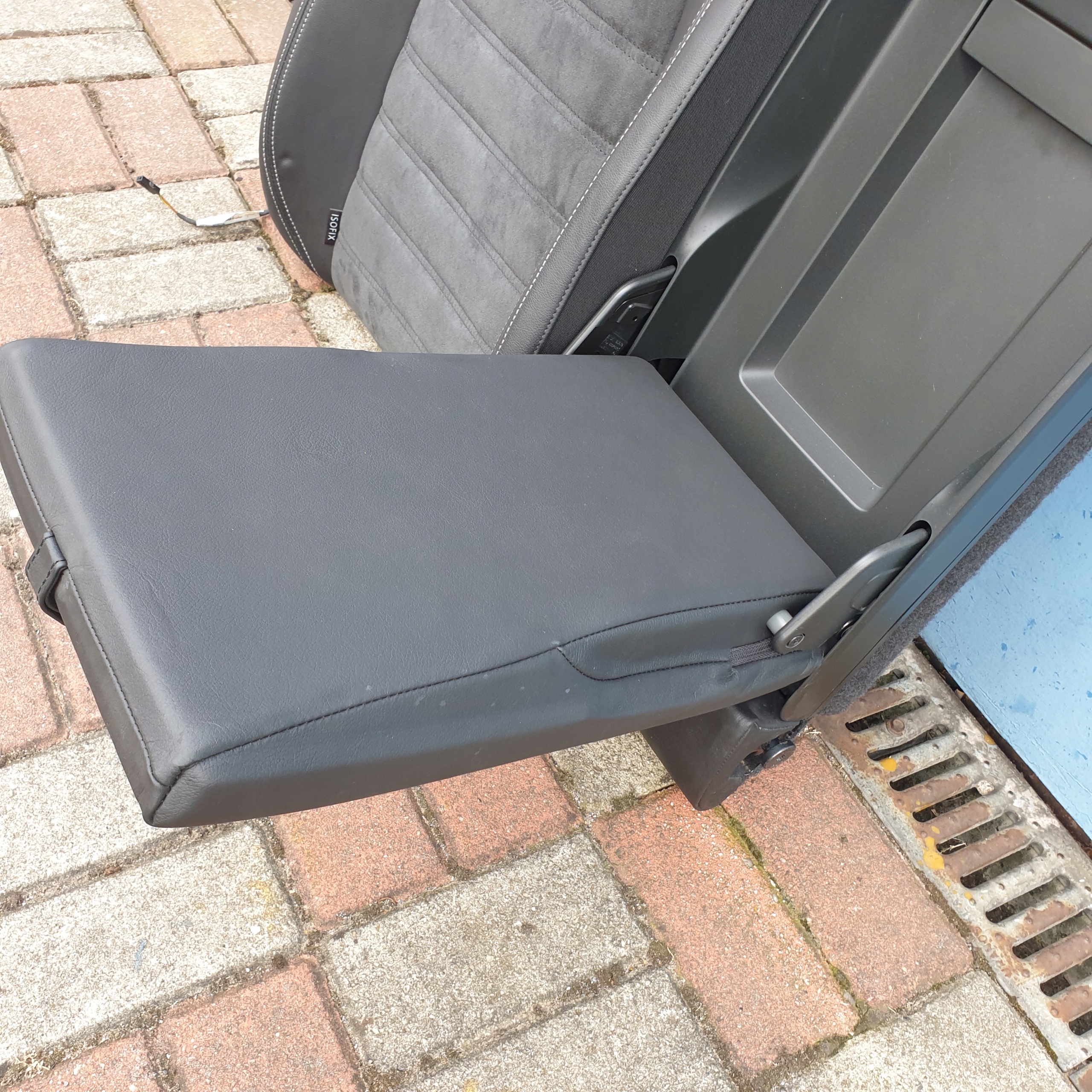 OPARCIE KANAPY hinten Leder ALCANTARA VW PASSAT B7 CC OE